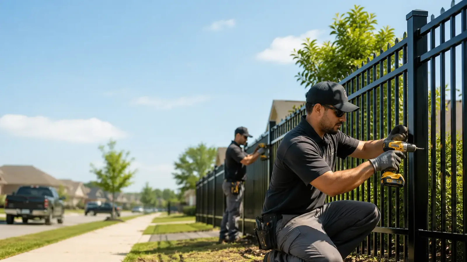 Metal Fence Installation in Patricksburg, IN